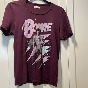 Lauren Moshi David Bowie Graphic Tee - NEVER WORN